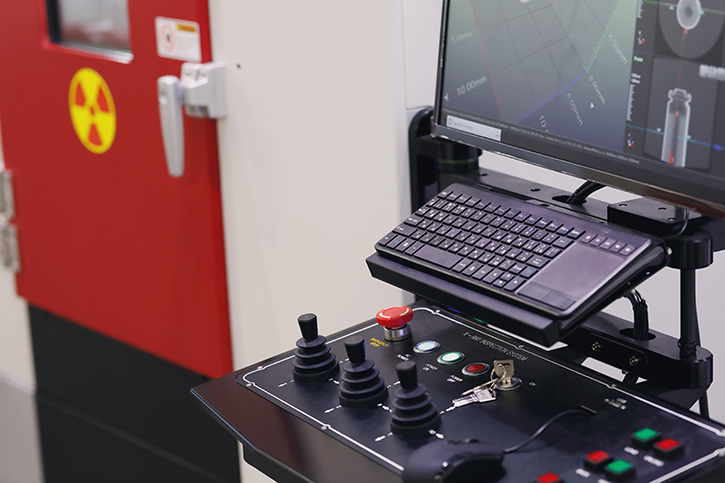X-Ray inspection system for printed circuit board testing