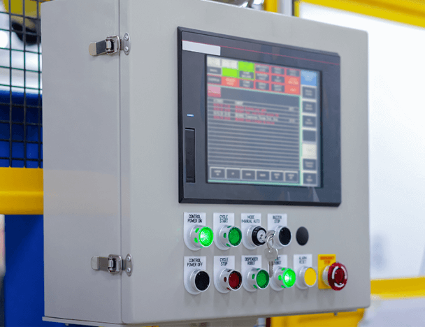 Qt HMI applications display equipment operational data in a user-friendly way.