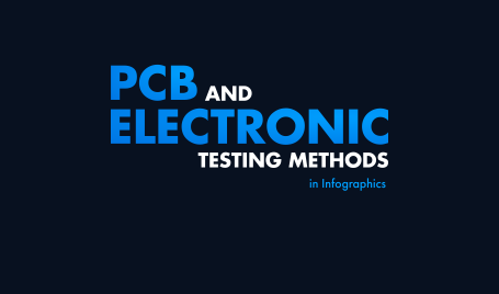 PCB and electronic testing methods in infographics