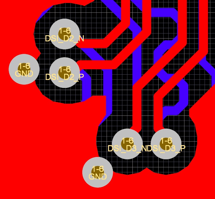 Placing GND vias near signal vias.