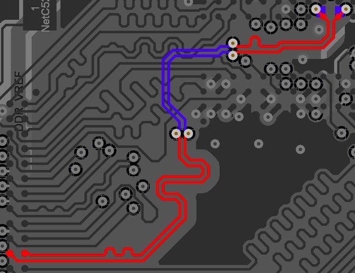 Tuned differential pair.