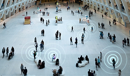 Bluetooth indoor positioning systems.