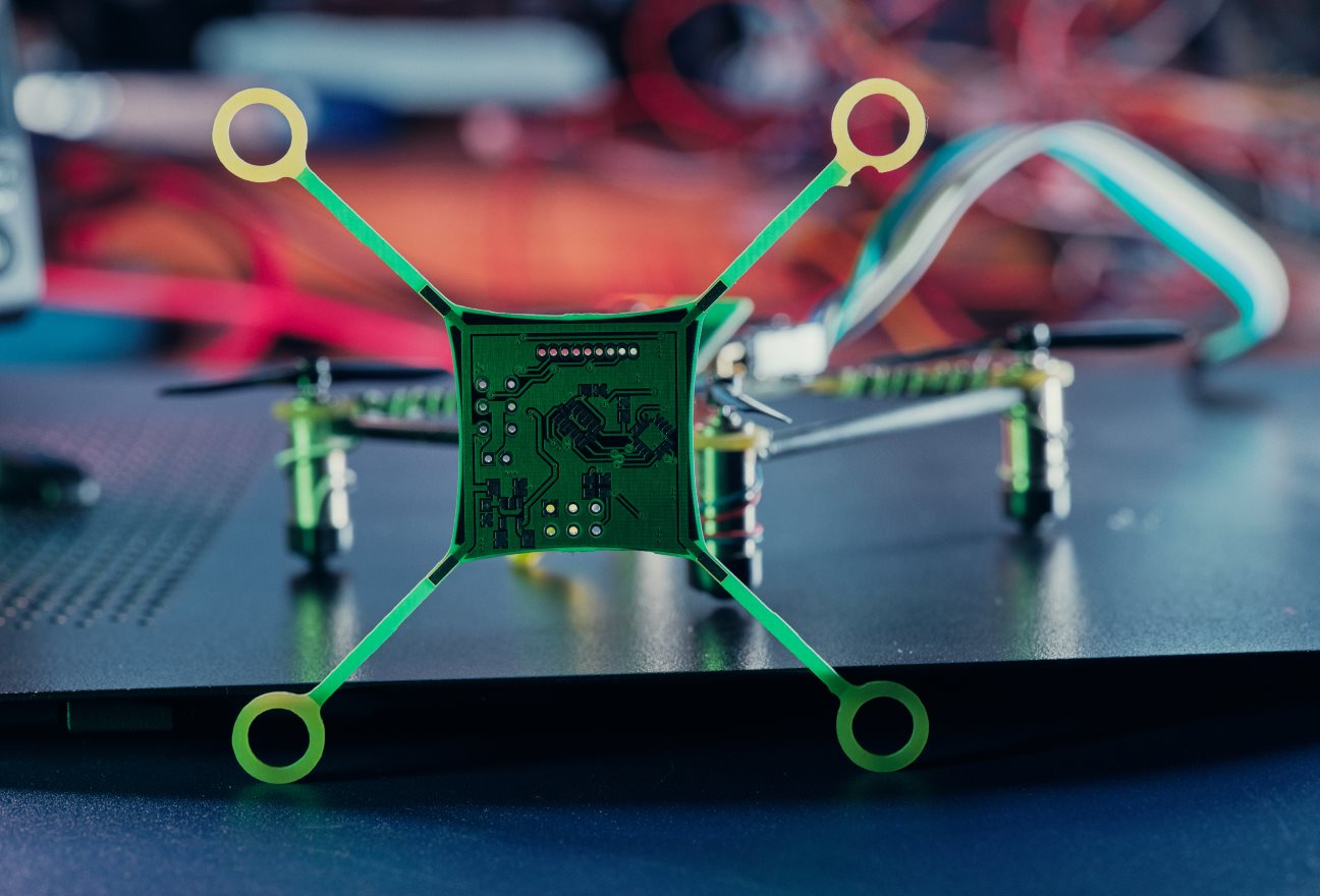 Quadcopter PCB design process