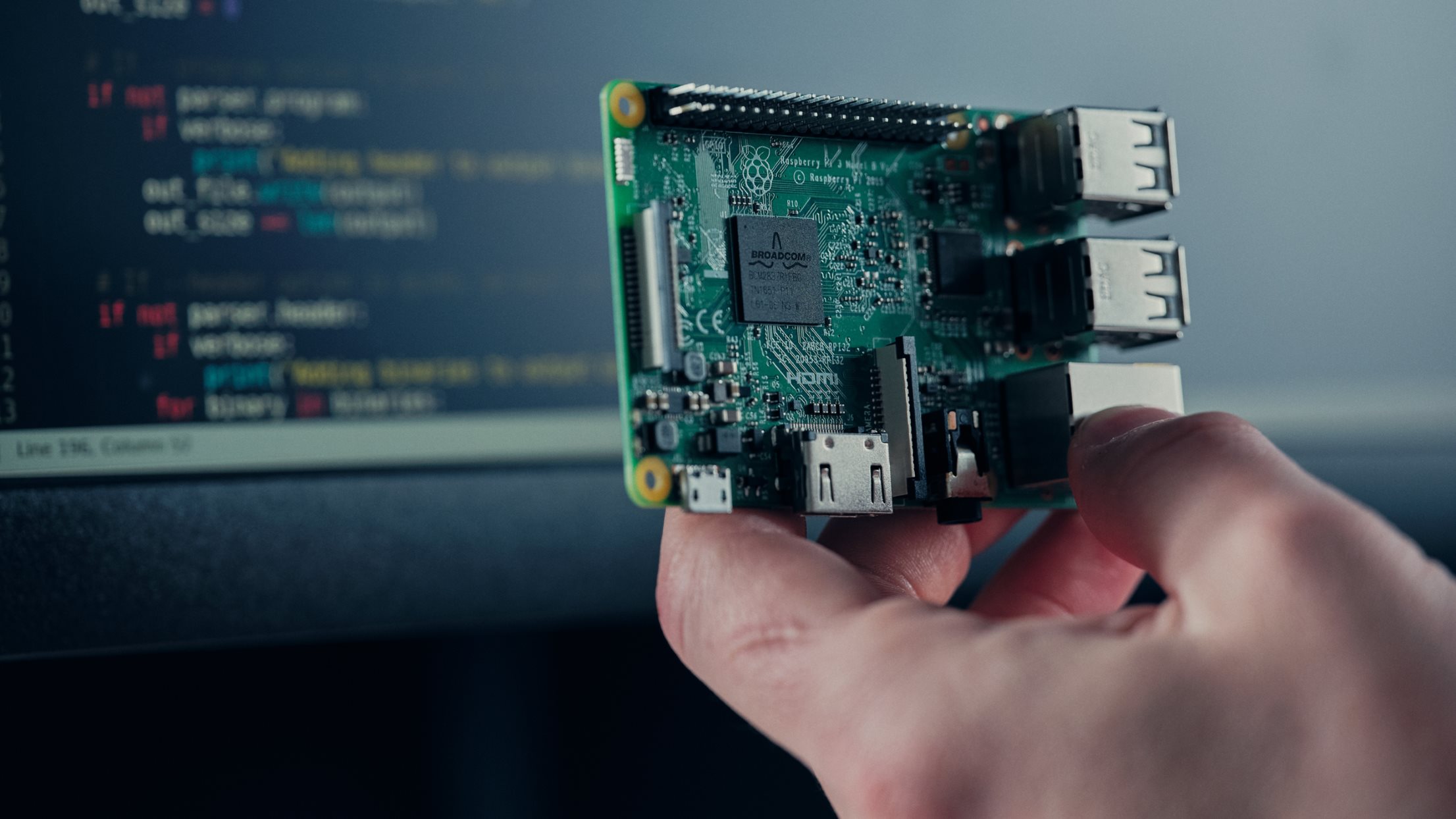 A Solar Manager device, which is based on the Raspberry Pi