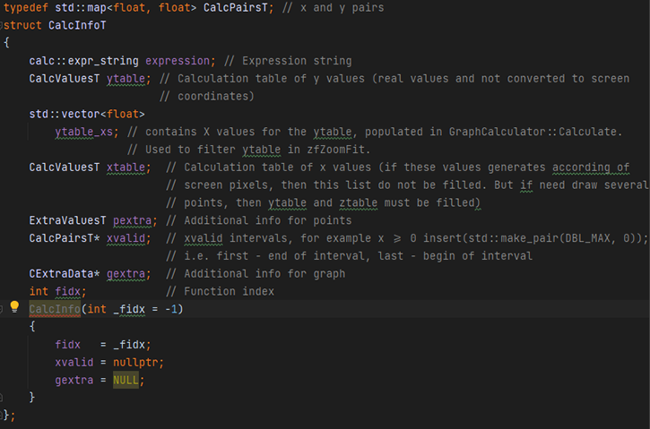 Piece of embedded firmware code that uses the float data type for the purpose of memory optimization.