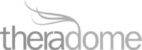 Theradome logo.