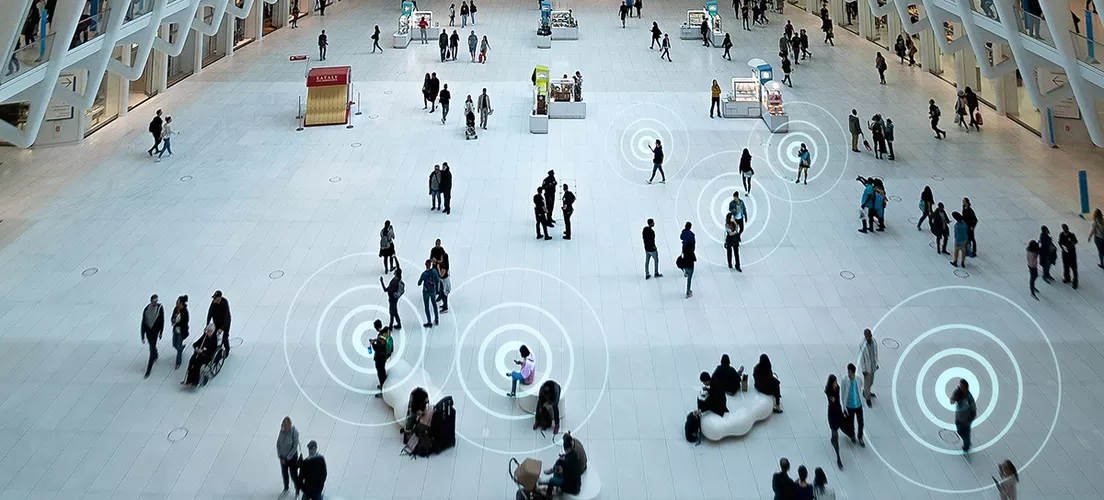 Bluetooth indoor positioning systems.